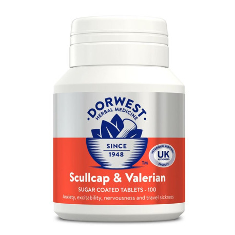 Dorwest Scullcap & Valerian Tablets