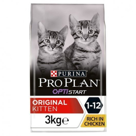 Pro Plan Original Kitten Dry Cat food Chicken 3kg