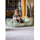 Morris &amp; Co - Willow Bough Printed Dog Bed - S