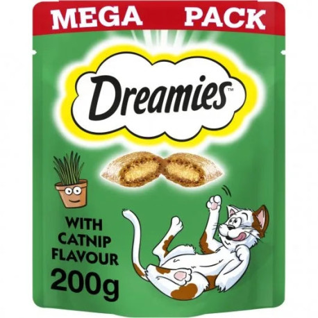 Dreamies Cat Treats With Catnip 200g