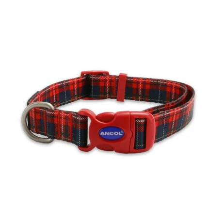 Tartan Patterned Collar M