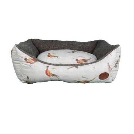 Snug & Cosy Nature Rectangular Pheasant Dog Bed