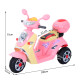 Kids Electric Ride On Toy Car 6V Electric Motorbike with Chargeable Battery Headlight and Music for 3-5 Years - Pink