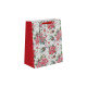 Christmas Poinsettia &amp; Berries Gift Bag (Large)