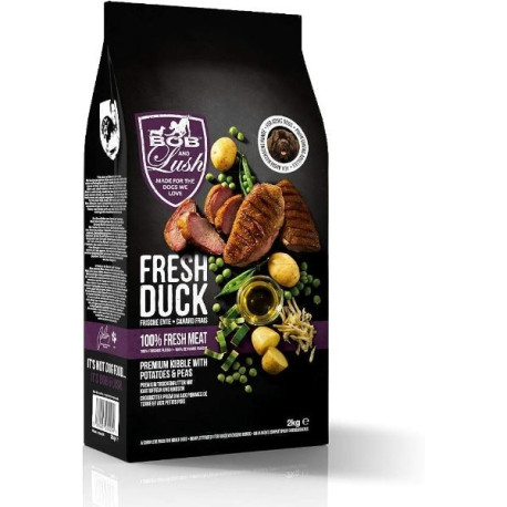 Bob and Lush Grain-free Adult Dry Dog Food - Duck 2kg