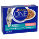 Purina ONE Senior 7+ Wet Cat Food Salmon and Ocean Fish 8x85G