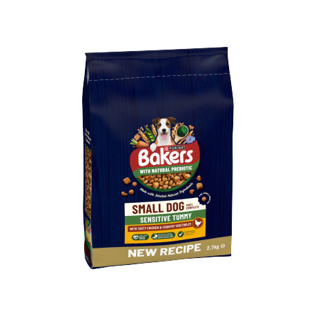 Bakers Small Dog Food Sensitive Tummy 2.7KG