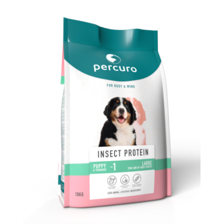 Percuro Insect Protein Puppy Large Breed Dry Dog Food 10KG