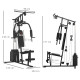 Multifunction Home Gym Machine, with 45kg Weight Stacks, for Strength Training