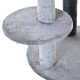 PawHut 104 cm Cat Tree, Cat Condo Tree Tower, Cat Activity Centre with Scratching Posts, Plush Perch, Hanging Ball - Grey