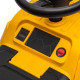 3 in 1 Ride-On Excavator, Bulldozer, Road Roller, with Music, Anti-Roll Device, for Ages 18-48 Months - Yellow