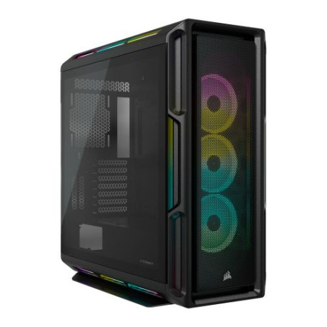 Corsair iCUE 5000T RGB Gaming Case w/ Glass Window, E-ATX, Multiple RGB Strips, 3 RGB Fans, iCUE Commander CORE XT included, USB