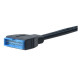 Akasa USB 3.0 to USB 2.0 Adapter Cable, USB 3.0 19-pin male to USB 2.0 internal 9-pin, 10cm