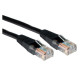 Spire Moulded CAT5e Patch Cable, 3 Metres, Full Copper, Black