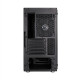 Fractal Design Meshify C Mini (Dark TG) Gaming Case w/ Dark Glass Window, Micro ATX, Angular Mesh Front, 2 Fans, Full Length PSU