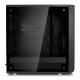 Fractal Design Meshify C Mini (Dark TG) Gaming Case w/ Dark Glass Window, Micro ATX, Angular Mesh Front, 2 Fans, Full Length PSU