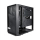 Fractal Design Meshify C Mini (Dark TG) Gaming Case w/ Dark Glass Window, Micro ATX, Angular Mesh Front, 2 Fans, Full Length PSU