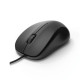 Hama MC-300 Wired Optical Mouse, 1200 DPI, USB, 3 Buttons, Black