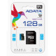 ADATA 128GB Premier Micro SDXC Card with SD Adapter, UHS-I Class 10 with A1 App Performance