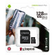 Kingston 128GB Canvas Select Plus Micro SDXC Card with SD Adapter, Class 10 with A1 App Performance