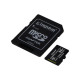 Kingston 64GB Canvas Select Plus Micro SD Card with SD Adapter, UHS-I Class 10 with A1 App Performance