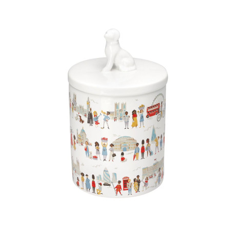 Cath Kidston - London People Dog Treat Jar