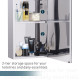 Stainless Steel Wall-mounted Bathroom Mirror Storage Cabinet 300mm (W)