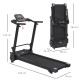 2.5HP 14Km/h Manual Incline Electric Running Machine Motorized Treadmill Folding, MP3 &amp; USB Player, 12 Preset Programs, 5 Speed 