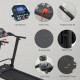 2.5HP 14Km/h Manual Incline Electric Running Machine Motorized Treadmill Folding, MP3 &amp; USB Player, 12 Preset Programs, 5 Speed 