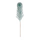 Peacock Glitter Feather Stem (H67cm)