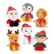 15cm Keeleco Christmas Beanie Pal (Assorted)