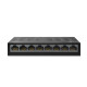 TP-LINK (LS108G) 8-Port Gigabit Unmanaged Desktop LiteWave Switch, Steel Case