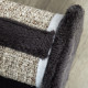 PawHut Cat Scratcher, Sisal Cat Scratching Board Mat Pad with Roller, Feather Toy, 44 x 24 x 16 cm, Grey