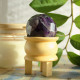 Gemstone Faceted Healing Ball &amp; Stand - Amethyst