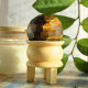 Gemstone Faceted Healing Ball &amp; Stand - Tigereye