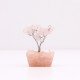 Mini Gemstone Tree On Orgonite Base - Rose Quartz (15 stones)