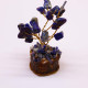 Mini Gemstone Tree On Wood Base - Sodalite (15 stones)