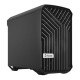 Fractal Design Torrent Nano (Black Solid) Case, Mini ITX, 1 Fan, ATX PSU &amp; 335mm GPU Support, 280mm Watercooling, Front Grille, 