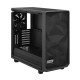 Fractal Design Torrent Nano (Black Solid) Case, Mini ITX, 1 Fan, ATX PSU &amp; 335mm GPU Support, 280mm Watercooling, Front Grille, 