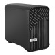 Fractal Design Torrent Nano (Black Solid) Case, Mini ITX, 1 Fan, ATX PSU &amp; 335mm GPU Support, 280mm Watercooling, Front Grille, 