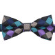 Colourful Check Pre-Tied Bow Tie