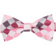 Colourful Check Pre-Tied Bow Tie