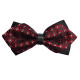 Diamond Tip Pre-Tied Bow Tie