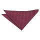 Geometric Pin Dot Pocket Square