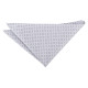 Geometric Pin Dot Pocket Square