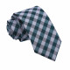 Gingham Check Slim Tie