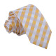 Gingham Check Slim Tie