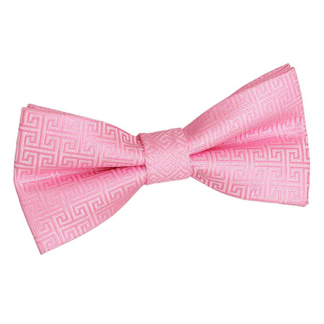 Greek Key Pre-Tied Bow Tie