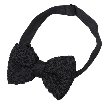 Grenadine Knitted Silk Pre-Tied Bow Tie