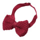 Grenadine Knitted Silk Pre-Tied Bow Tie